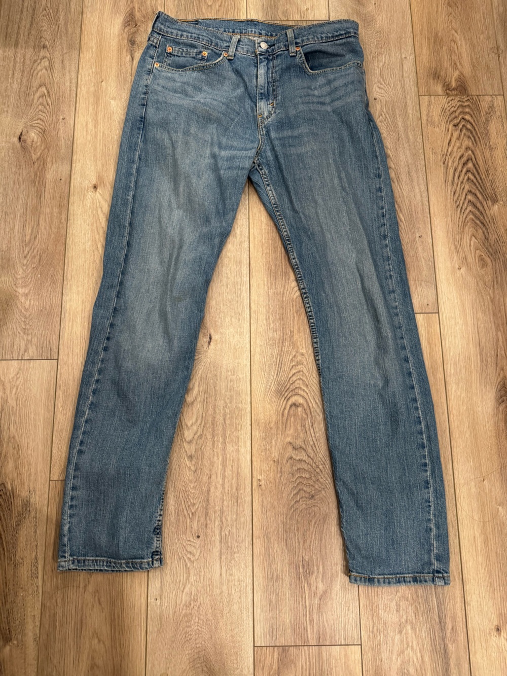 Men's Slim Fit Blue Jeans